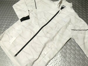 NPM35★春夏★PUMA GOLF★プーマゴルフ★EGWグラフィックブルゾンウーブンジャケット★XL/WT