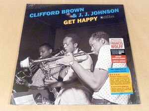 未開封 クリフォード・ブラウン Get Happy Deluxe Edition見開きジャケ仕様限定180g重量盤LPボーナス2曲追加Clifford Brown & J.J. Johnson