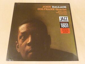 未開封 ジョン・コルトレーン Ballads 限定リマスター180g重量盤LPボーナス1曲追加 John Coltrane バラード McCoy Tyner Elvin Jones