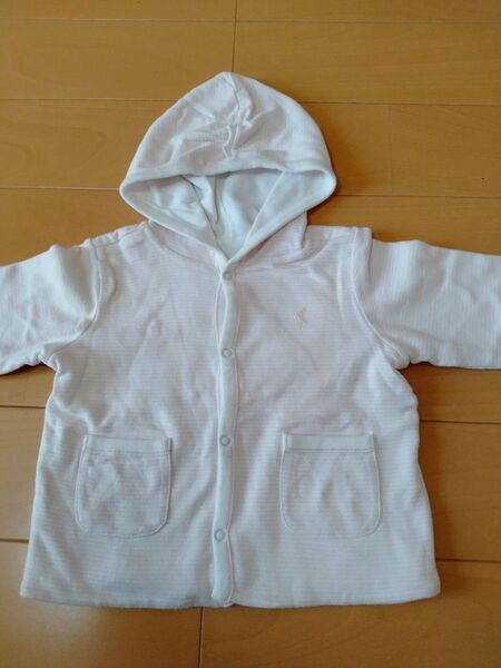★新春値下げ★ラルフローレン リバーシブル RALPH LAUREN ボタンパーカー ピンクボーダー