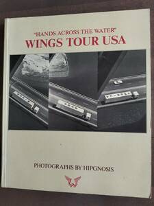 ★中古良品！レア洋書！『WINGS TOUR USA』[WINGS OVER AMERICA]のドキュメンタリー写真集！再値下！即決！