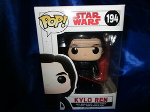 希少★入手困難/FUNKO/POP/スターウォーズ*STAR-WRS【KYLO-REN】ホワイト*194