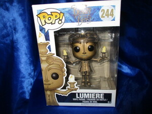 希少★入手困難/FUNKO/POP/ディズニー*美女と野獣【LUMIERE】*244