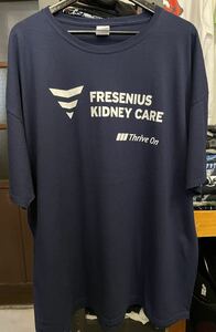 ★USA古着　白プリント　英字　モチーフ　バックプリント　紺色　navy JERZEES 3XL 大きいサイズ