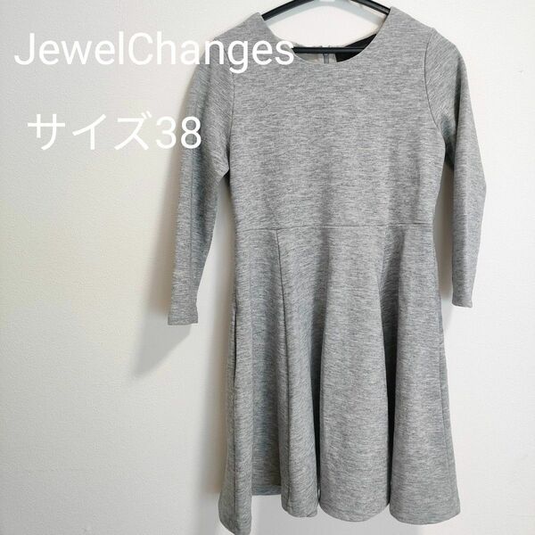 JewelChanges ニットワンピース　7部袖　