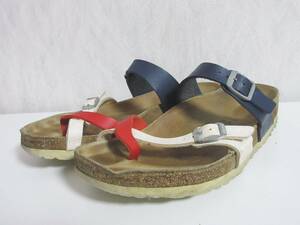 ビルケンシュトック BIRKENSTOCK レザー サンダル 40 26cm irmri hj954