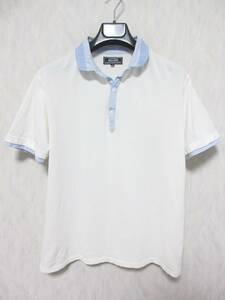 BEAMS Beams polo-shirt short sleeves men's M white irmri yg4091