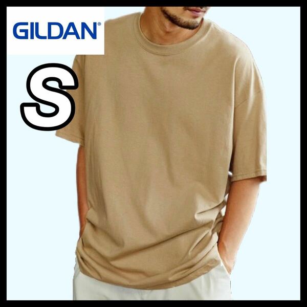 【新品未使用】ギルダン 6oz ウルトラコットン 無地 半袖Tシャツ タンS サイズ GILDAN クルーネック