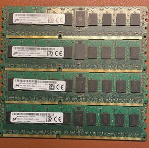 サーバ用メモリ Micron 16GB (4Gx4) DDR3