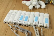 【任天堂 wii】ゲーム機部品まとめて!!　アダプタ　コントローラー　ヌンチャク　AVケーブル　未チェック　管Z7033_画像3