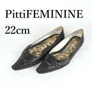 LK9190*PittiFEMININE*ピッティ*レディースパンプス*22cm*黒*