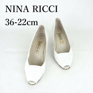 LK9197*NINARICCI*ニナリッチ*レディースパンプス*36-22cm*白*