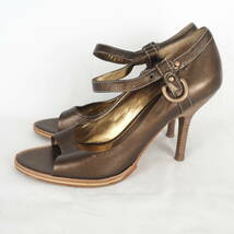 LK9385*NINE WEST STUDIO*ナインウエスト*レディースパンプス*6-23cm*茶_画像3