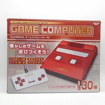 【未開封】　ピーナッツクラブ　クラシカルゲームコンピューターFC　レッド　【千葉】【LP-202305-004】_画像1