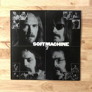 LP SOFT MACHINE/7 SEVEN[USオリジナル:初年度'74年PRESS:KARL JENKINS,MIKE RATLEDGE:名曲NETTLE BED/CAROL ANN収録] ★ソフト・マシーン