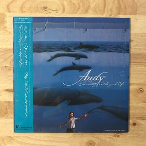 LP メロウ・ハワイアンAOR!! AUDY KIMURA アーディ・キムラ/LOOKING FOR THE GOOD LIFE[国内独自ジャケット:シュリンク:帯:解説付き:美品]