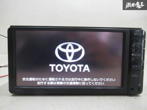 保証付 トヨタ 純正 08545-00W61 NVF-1238ZT メモリーナビ カーナビ CD DVD 地図データ2014年 ワンセグ Bluetooth 本体のみ 即納 棚N-1