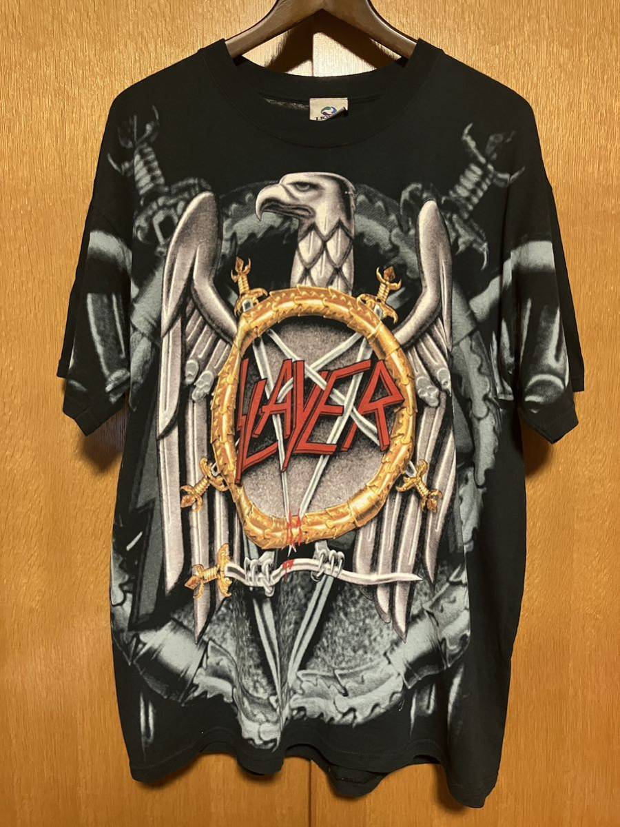 Yahoo!オークション -「slayer tシャツ l」の落札相場・落札価格