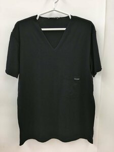 ドルチェアンドガッバーナ Tシャツ 48 黒 2306WS125