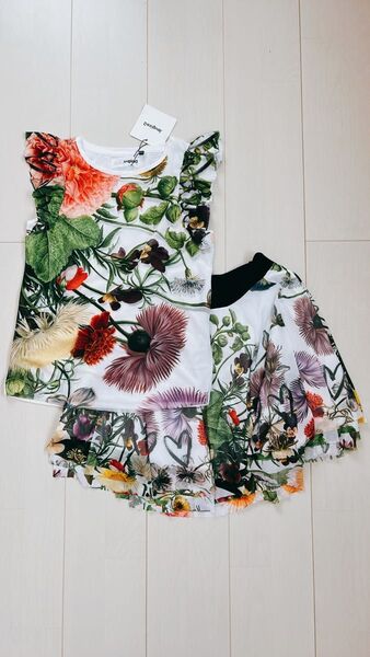 desigual スリーブTシャツ スカート セット 140-150cm