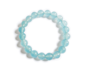 * special price plan 77% off!!*( aquamarine | diameter 10mm| free size ) burr. ... ..&.. ending. natural stone Power Stone bracele 