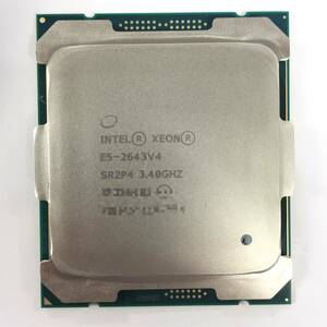 S5061574 INTEL XEON E5-2643V4 3.40GHz CPU 1点【中古動作品、複数出品8】