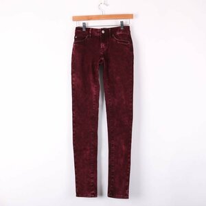  Ralph Lauren Denim брюки джинсы обтягивающие джинсы & принадлежности низ стрейч S соответствует женский лиловый RALPH LAUREN