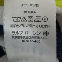 ポロ・ラルフローレン 半袖ポロシャツ ボーダー コットン トップス 115位 キッズ 男の子用 5 115サイズ ネイビー POLO RALPH LAUREN_画像5