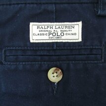 ポロ・ラルフローレン ショートパンツ ハーフパンツ チノ ボトムス キッズ 男の子用 9 9/28サイズ ネイビー POLO RALPH LAUREN_画像6