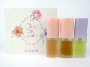 Revlon Парфюм Цветок Букет Туалетная вода Набор из 3 предметов Fleur de Jong Toux Оставшееся количество Вместимость не указана Женская REVLON