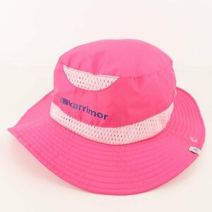 Caremer Hat Mesh Hat Drate Bord Outdoor Brand Hat Ladies L Size Pink Karrimor