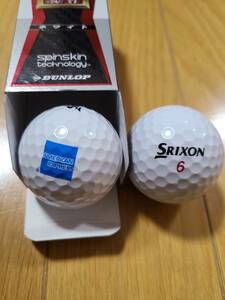 未使用 AMEX Srixon Z Starxv スリクソン アメックス コラボゴルフボール 非売品 American Express