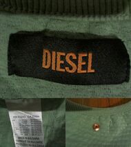 ☆不明点有り☆ディーゼル☆DIESEL☆半袖プルオーバー Ｔシャツ くすみグリーン　カーキ_画像6