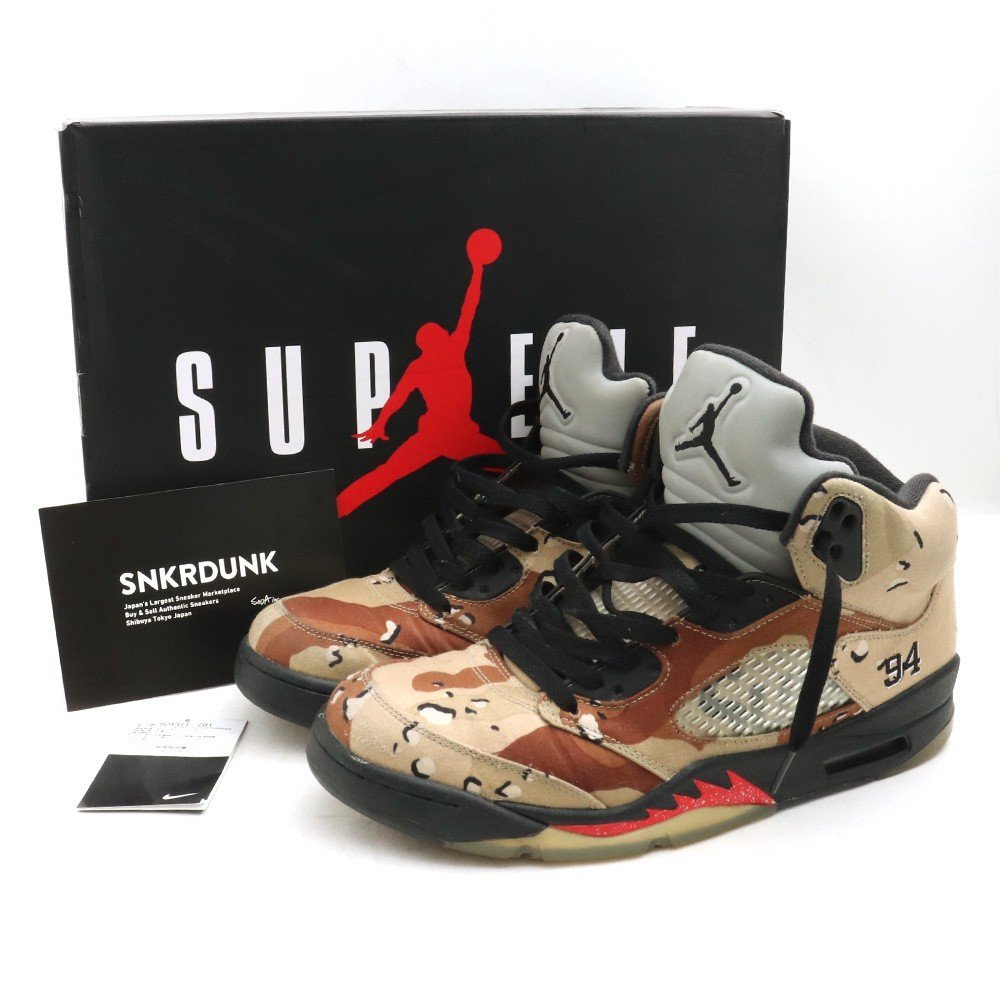 年最新ヤフオク!  supreme jordan5 の中古品・新品・未使用品一覧