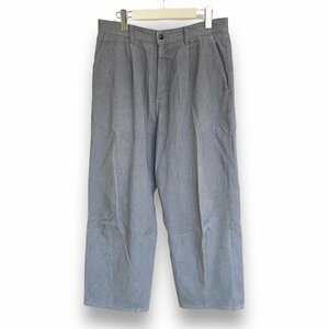 GRAPHPAPER Hard Twill Two Tuck Pants パンツ H.GRAY サイズ2 グレー GM211-40001B グラフペーパー ツータックパンツ