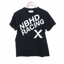 NEIGHBORHOOD NBHD RACING TEE Sサイズ ブラック レーシングTシャツ ネイバーフッド 半袖カットソー_画像1
