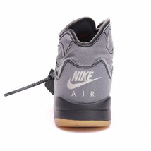 26.5cm NIKE × OFF-WHITE AIR JORDAN 5 Black/Muslin/Fire Red CT8480-001 ナイキ オフホワイト エアジョーダン5 ブラック ファイアレッド_画像5