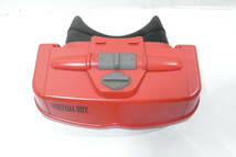 4699T/任天堂 VIRTUAL BOY バーチャルボーイ 本体 コントローラー ソフト1本 スタンド付き 現状　_画像3