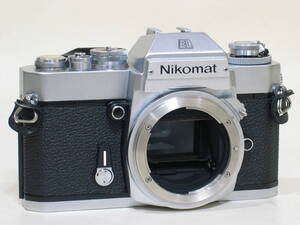 即決！　Nikon　Nikomat EL　シルバー　美品　ミラーモルト貼替済　#5433619