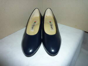 * новый товар! Ginza Kanematsu. стандартный серия туфли-лодочки темно синий 22.5cmCA система обувь *H3.5