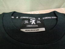 メンズ　超ビックTシャツ　ブラック　3XL　2枚セット　在庫品_画像2