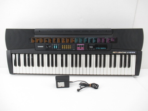 n69198-ty 中古品★CASIO カシオ CTK-520L キーボード 電子ピアノ Key Lighting System [090-230629]