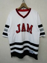 V1860：関ジャニ∞ JAMツアー メッシュT 半袖シャツ 半袖Tシャツ ゲームシャツ 白 ホッケーシャツ:5_画像1