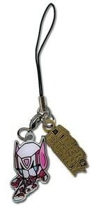 TIGER & BUNNY バーナビー (HERO) & ロゴ メタル 携帯ストラップ グッズ 北米版