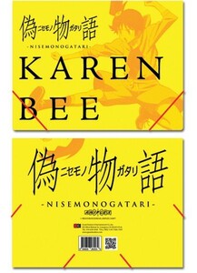 偽物語 阿良々木 火憐 Bee 32×24cm 文書フォルダー グッズ 北米版