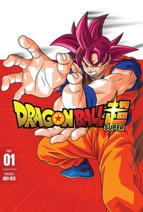 ドラゴンボール超 1 DVD 01-13話 325分収録 北米版