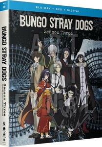 文豪ストレイドッグス 第3期 BD+DVD 全12話 300分収録 北米版