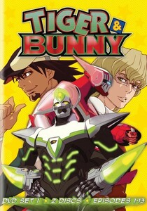 TIGER & BUNNY 1 DVD 01-13話 300分収録 北米版
