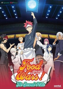 食戟のソーマ 弐ノ皿 第2期 DVD 全13話 325分収録 北米版