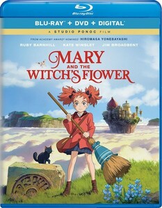 メアリと魔女の花 劇場版 BD+DVD 103分収録 北米版